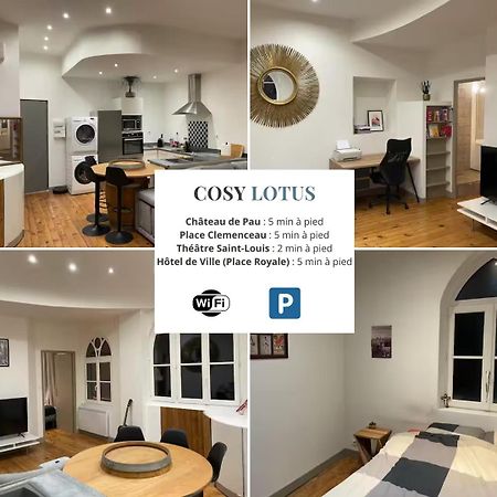 Cosy Lotus 1Ch - Place Verdun & Parking Pau Exterior foto